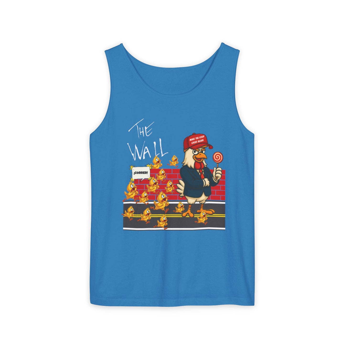 Another Chick Thru The Wall| Political Satire Sleeveless Tee