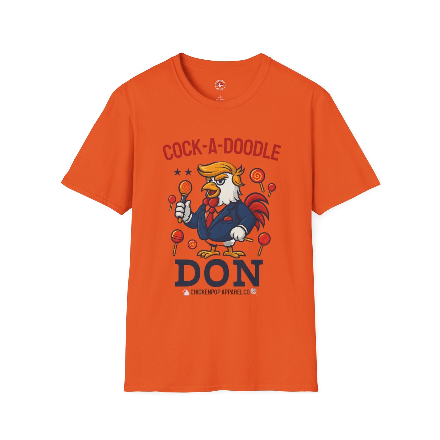 Cock-a-Doodle-Don T-Shirt – Lollipop Drop Edition