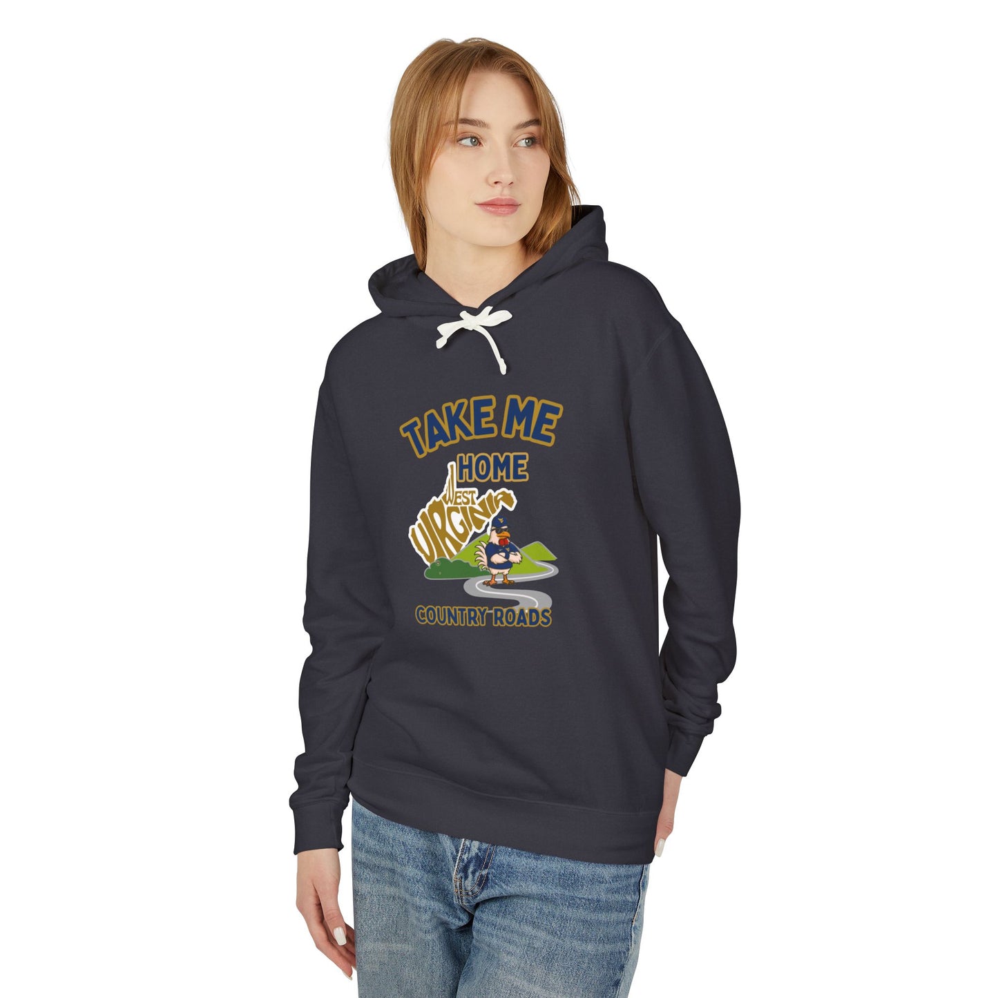 🎶Take Me Home Country Roads 🎵 Hoodie – Bold Graphic Pullover with Relaxed Fit | Unisex Streetwear