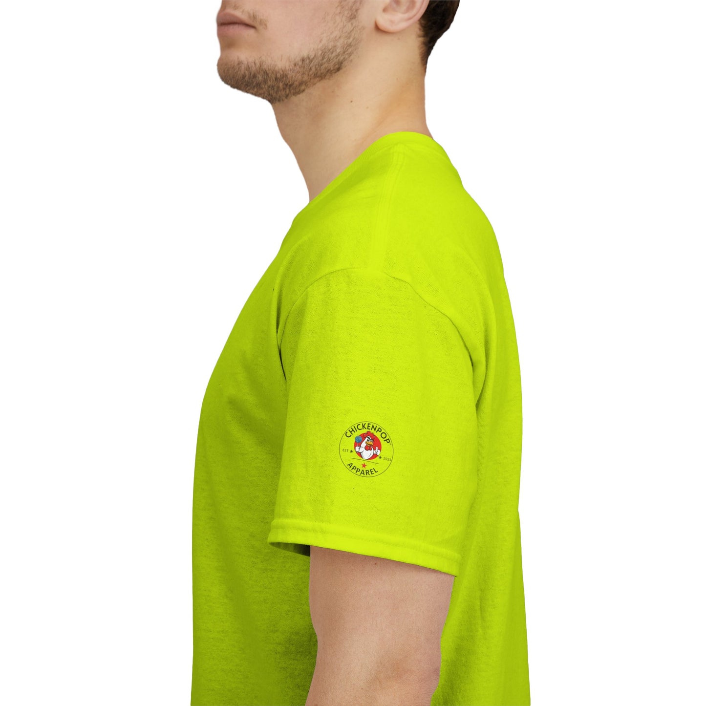 ICE ICE BABY Funny Chicken T-Shirt – Coop Daddy Parody Tee for Music & Poultry Fans
