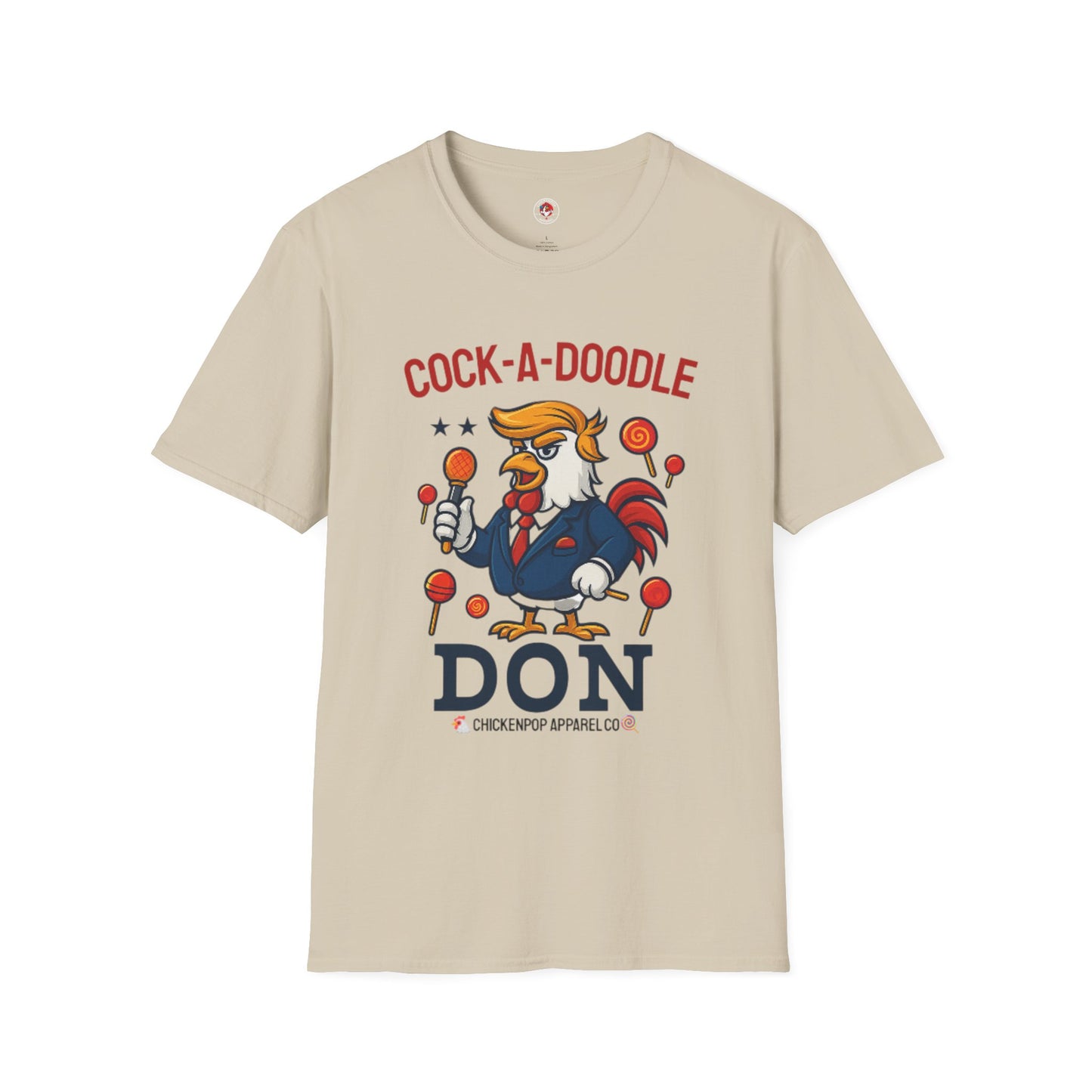 Cock-a-Doodle-Don T-Shirt – Lollipop Drop Edition