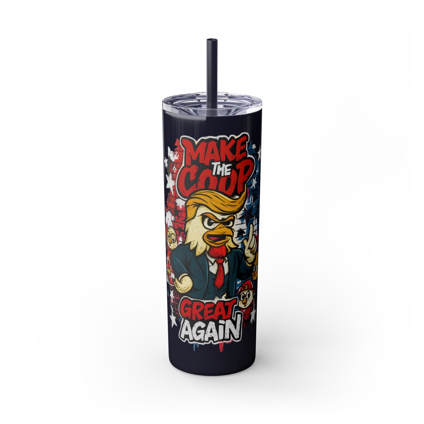 Make the Coop Great Again Cock-a-Doodle Don 20 oz. Tumbler with straw Gifts, Summer Vibes, Party Essentials