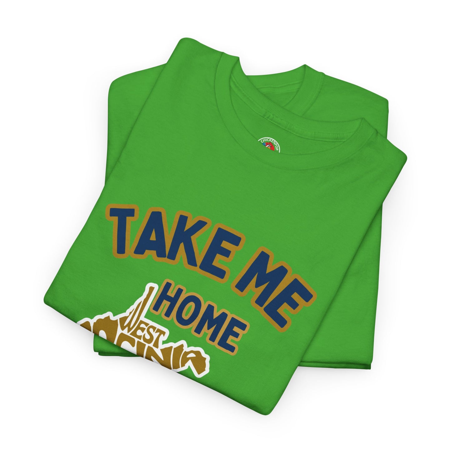 Take Me Home Country Roads WV Coop Daddy Tee – Funny West Virginia Rooster Shirt