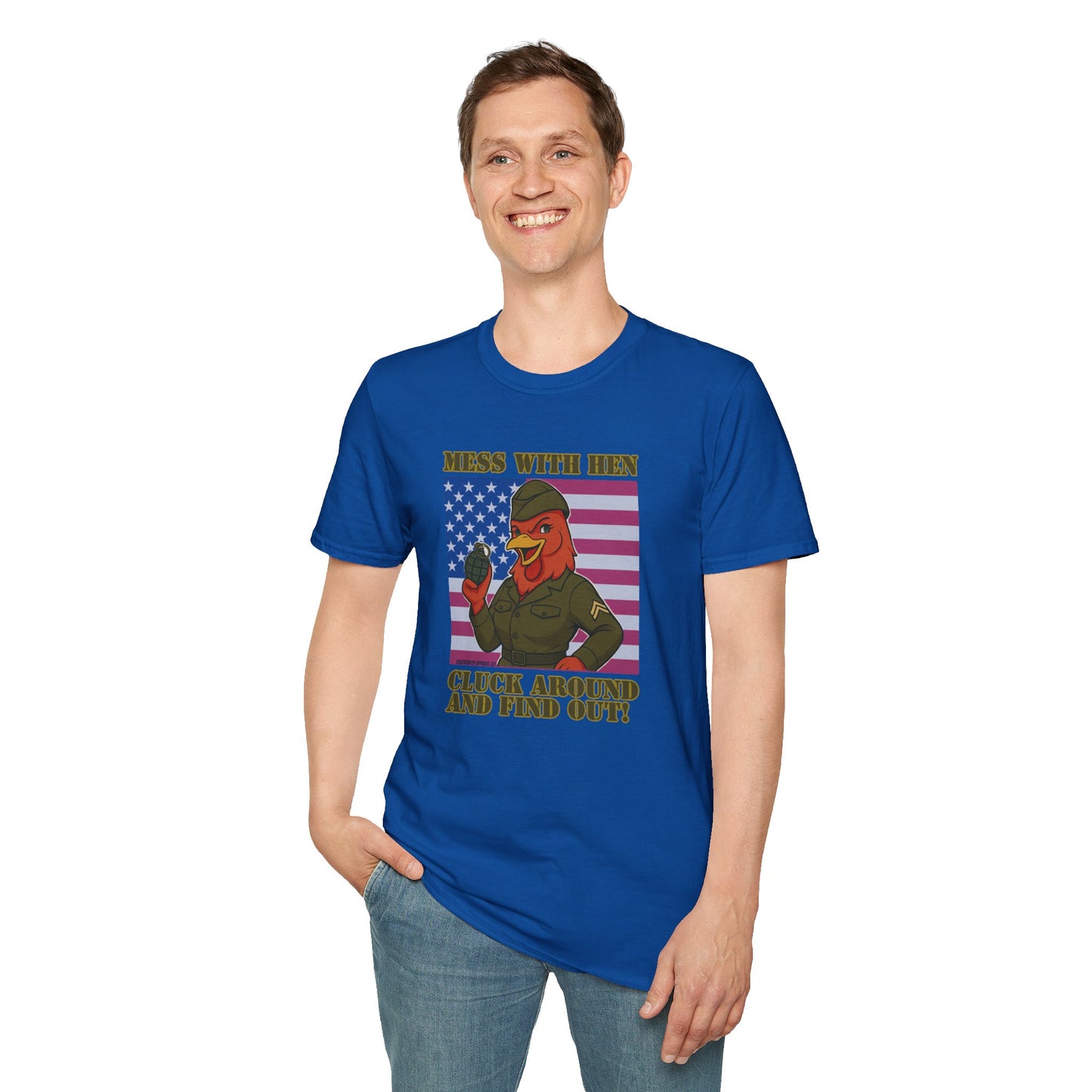 Mess With Hen T-Shirt – Fierce Funny Chicken Tee for Bold Women with Attitude | ChickenPop Apparel