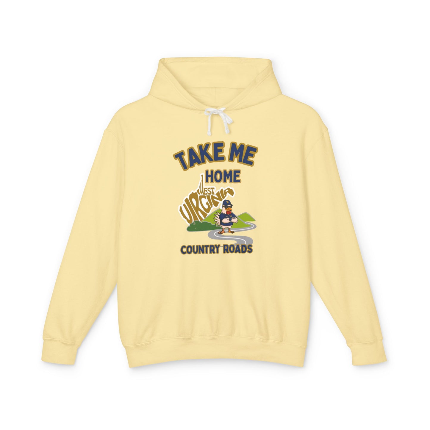 🎶Take Me Home Country Roads 🎵 Hoodie – Bold Graphic Pullover with Relaxed Fit | Unisex Streetwear