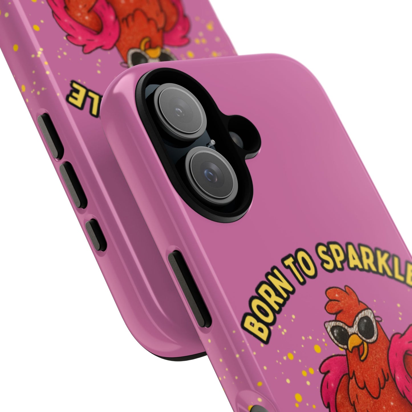 Phone Case - Born to Sparkle Hatched to Slay Logo Design