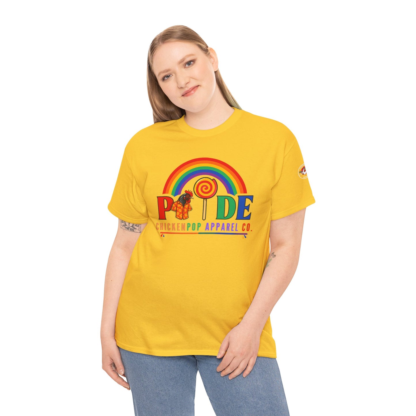 Big Chick Energy Pride Edition Tee - Coop Daddy Swings Both Ways (Unisex)