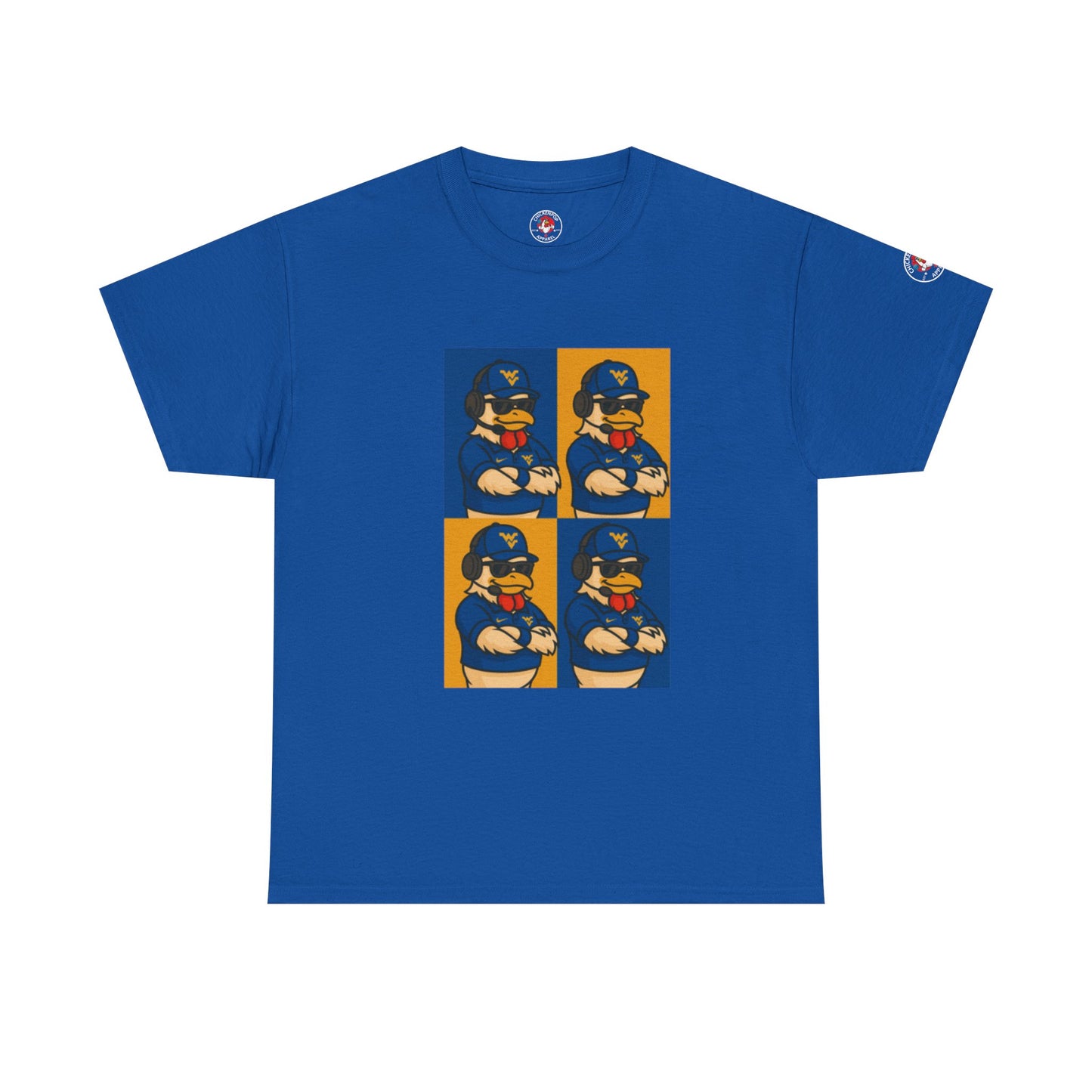 Warhol WVU Coop Daddy T-Shirt – Pop Art Coach Rooster Graphic Tee for Mountaineer Fans FREE SHIPPING
