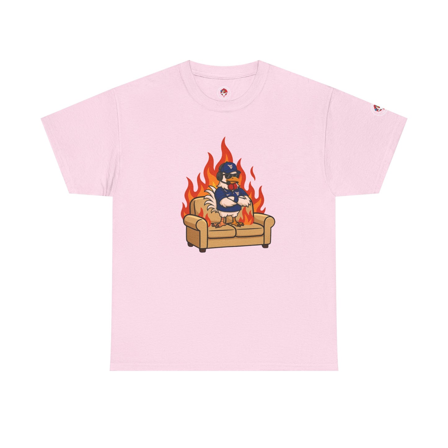 Big Rich Energy WV BURNIN' DOWN THE COUCH Graphic Tee 🔥Free Shipping🔥
