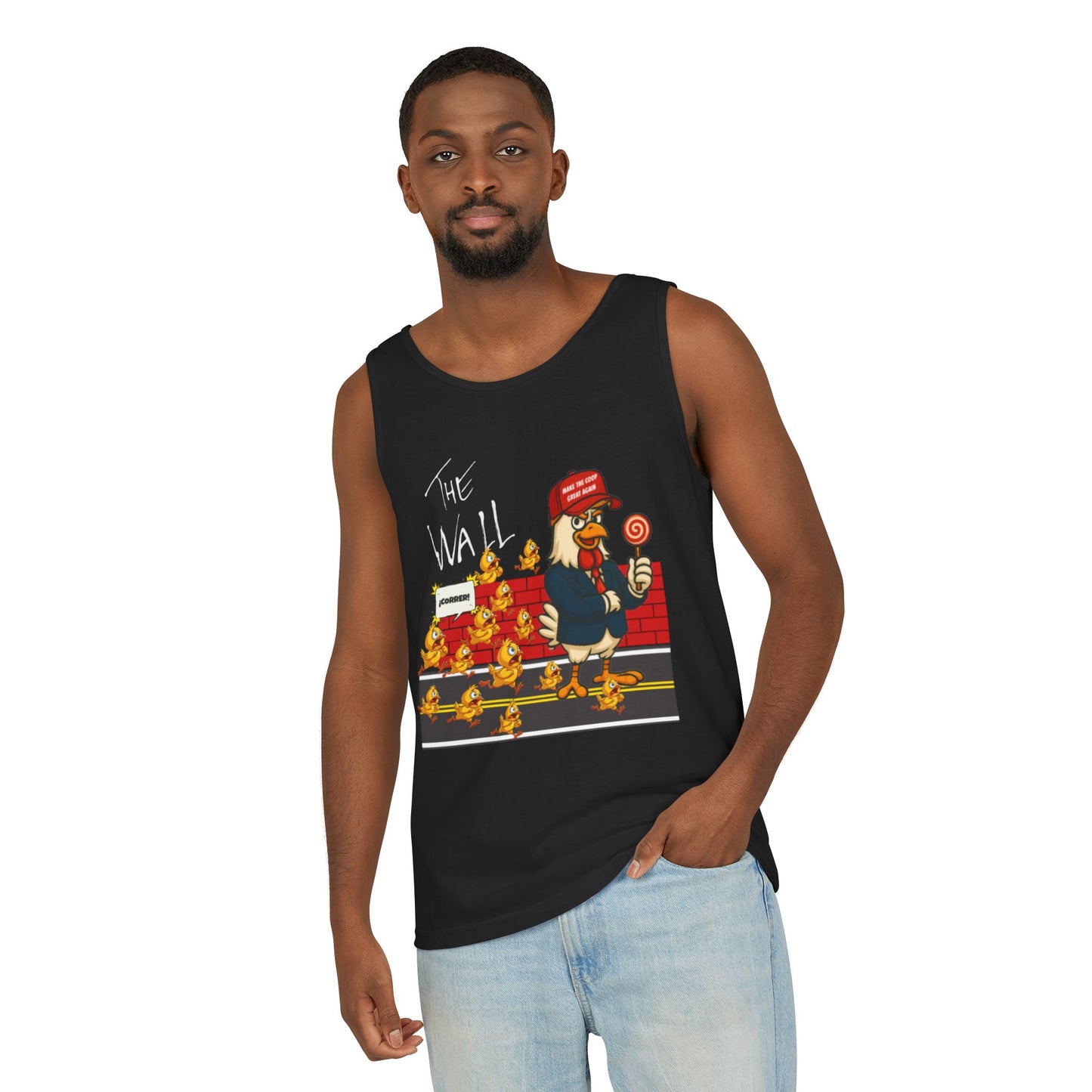 Another Chick Thru The Wall| Political Satire Sleeveless Tee