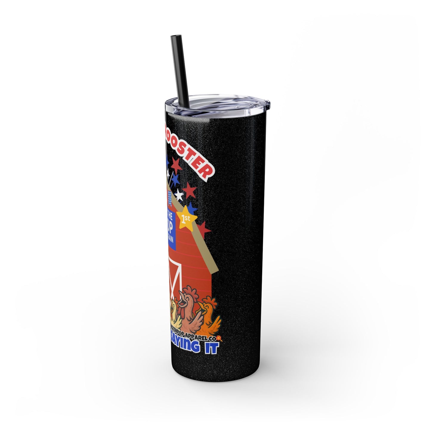 The Best Rooster Cock-a-Doodle Don 20 oz. Tumbler with straw Gifts, Summer Vibes, Party Essentials
