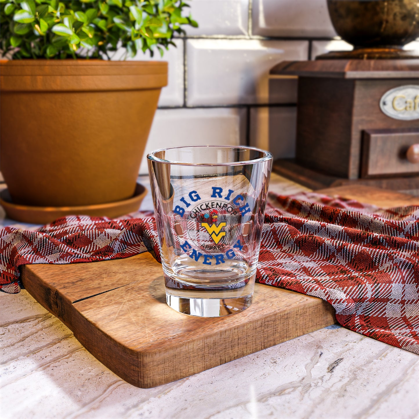 Big Rich Energy Shot Glass – Take a Shot at Greatness