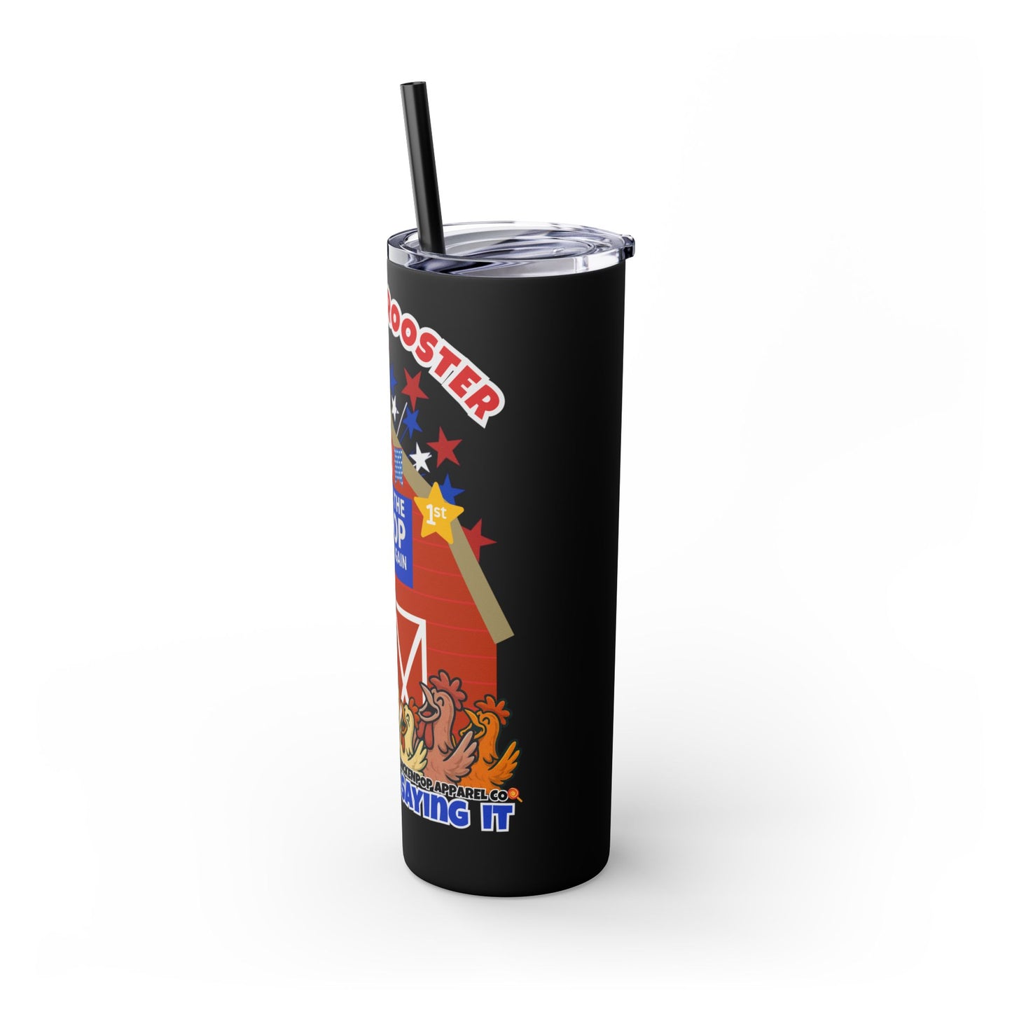 The Best Rooster Cock-a-Doodle Don 20 oz. Tumbler with straw Gifts, Summer Vibes, Party Essentials