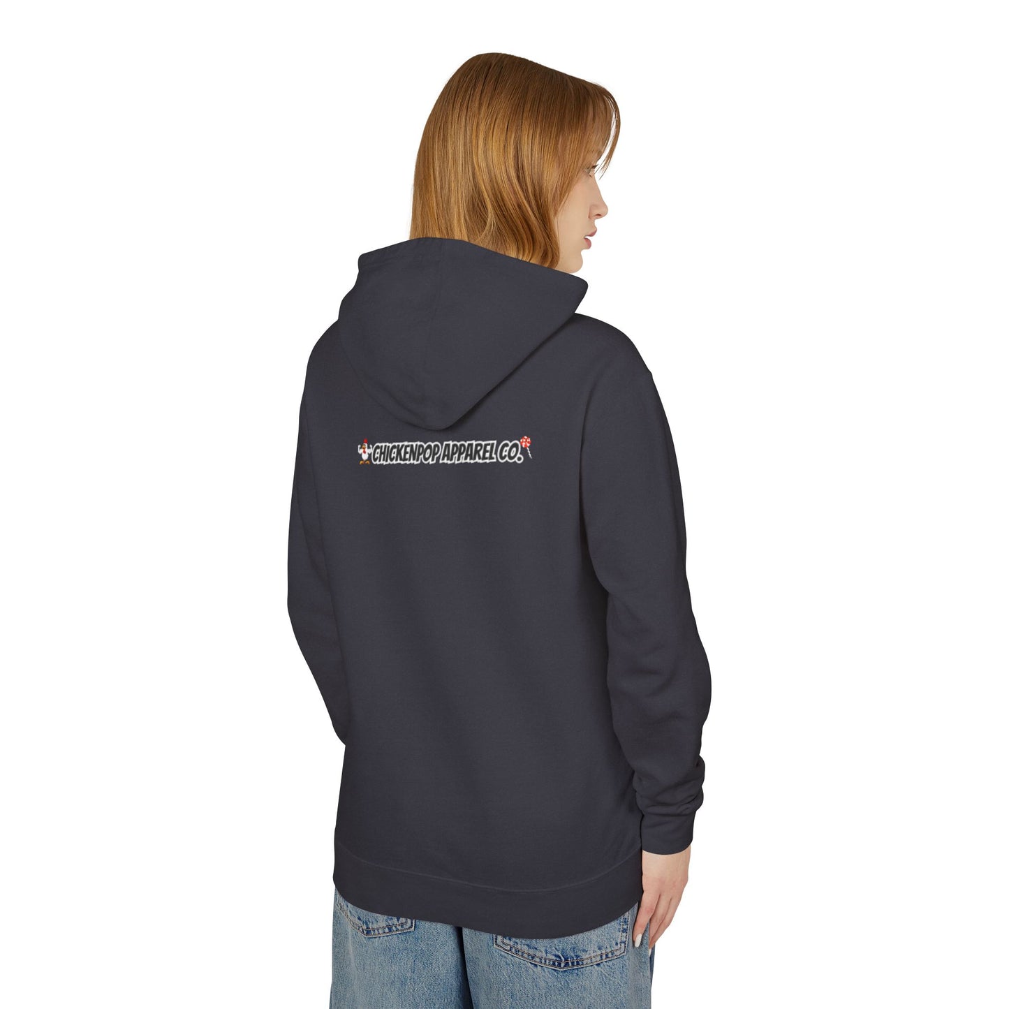 Another Chick Thru The Wall Hoodie – Bold Graphic Pullover with Relaxed Fit | Unisex Streetwear