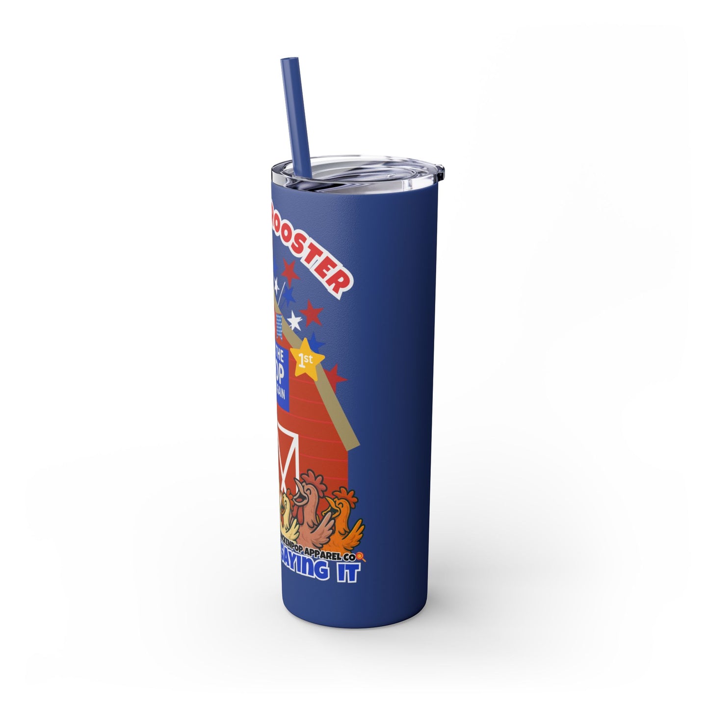 The Best Rooster Cock-a-Doodle Don 20 oz. Tumbler with straw Gifts, Summer Vibes, Party Essentials