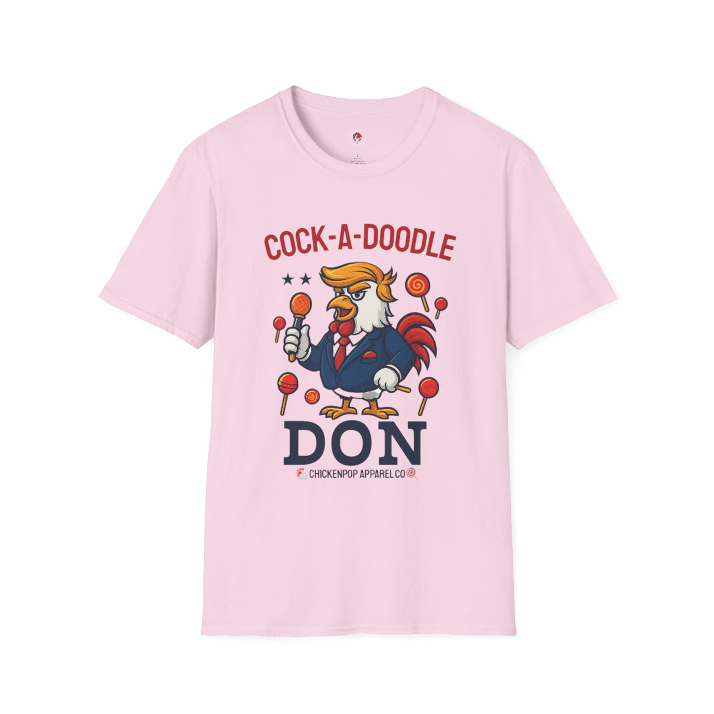 Cock-a-Doodle-Don T-Shirt – Lollipop Drop Edition