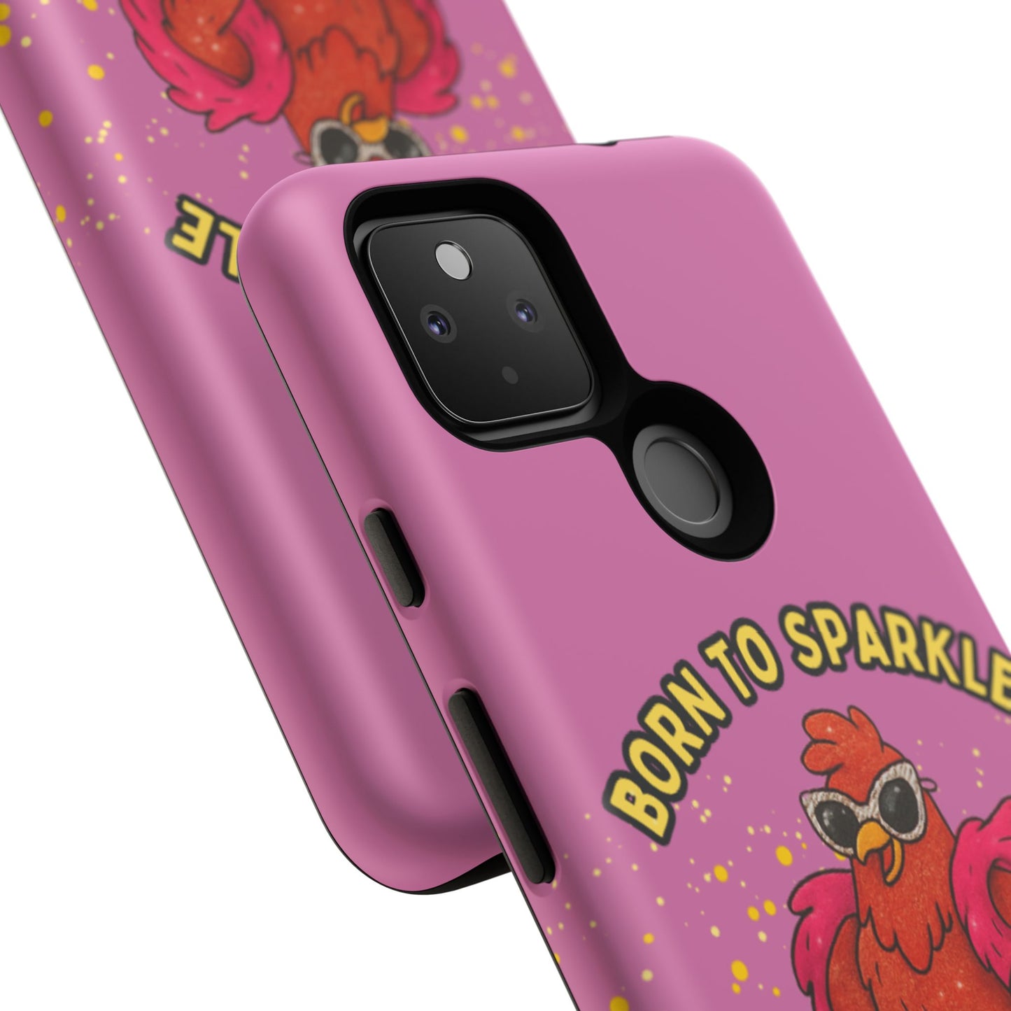 Phone Case - Born to Sparkle Hatched to Slay Logo Design