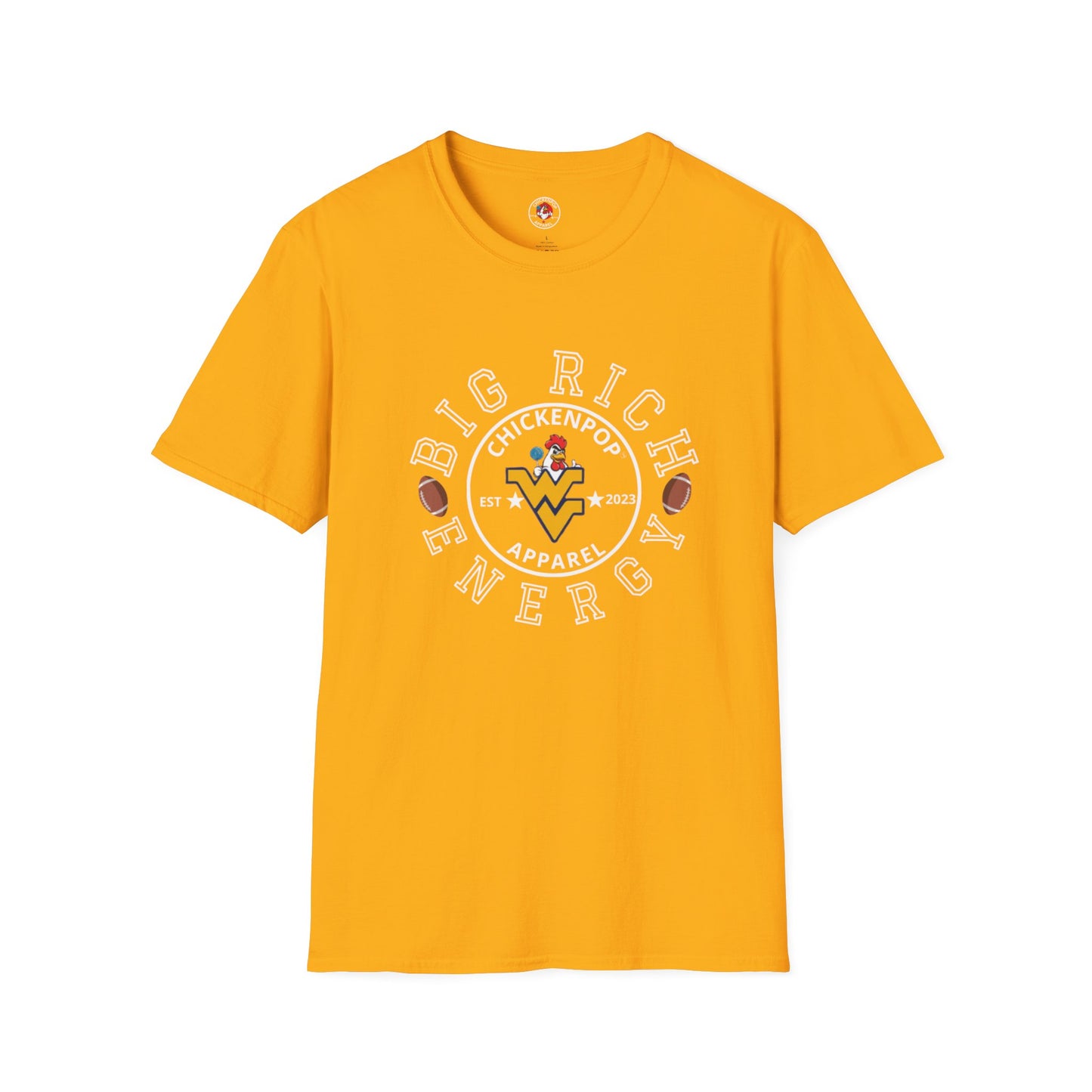 Big Rich Energy WV Logo Tee Unisex