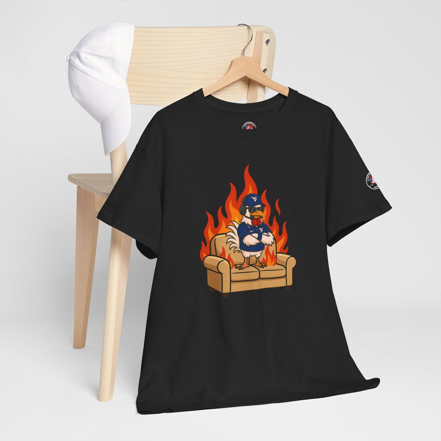 Big Rich Energy WV BURNIN' DOWN THE COUCH Graphic Tee 🔥Free Shipping🔥