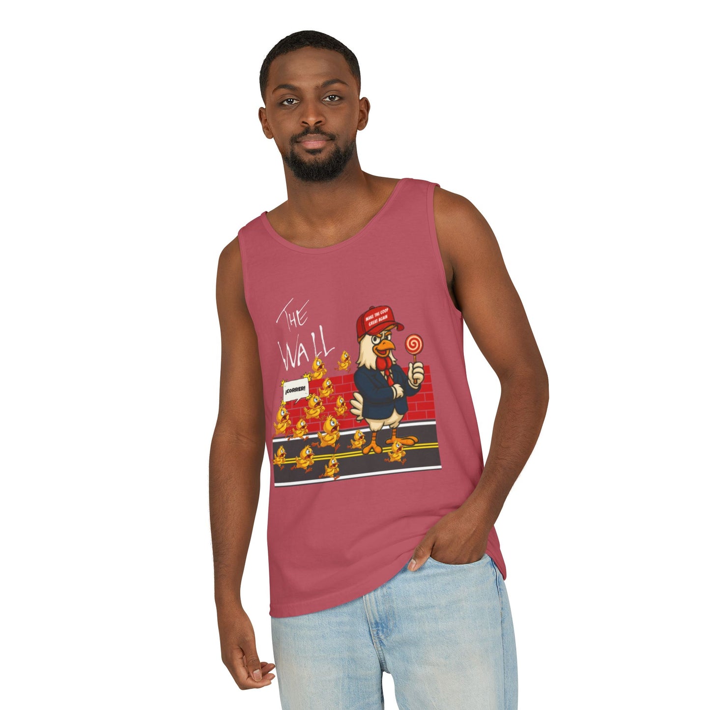 Another Chick Thru The Wall| Political Satire Sleeveless Tee