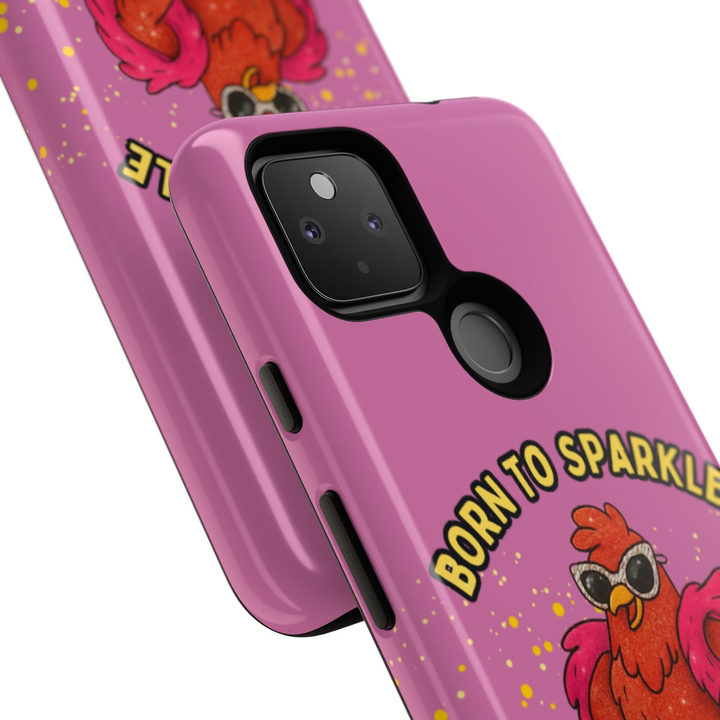 Phone Case - Born to Sparkle Hatched to Slay Logo Design