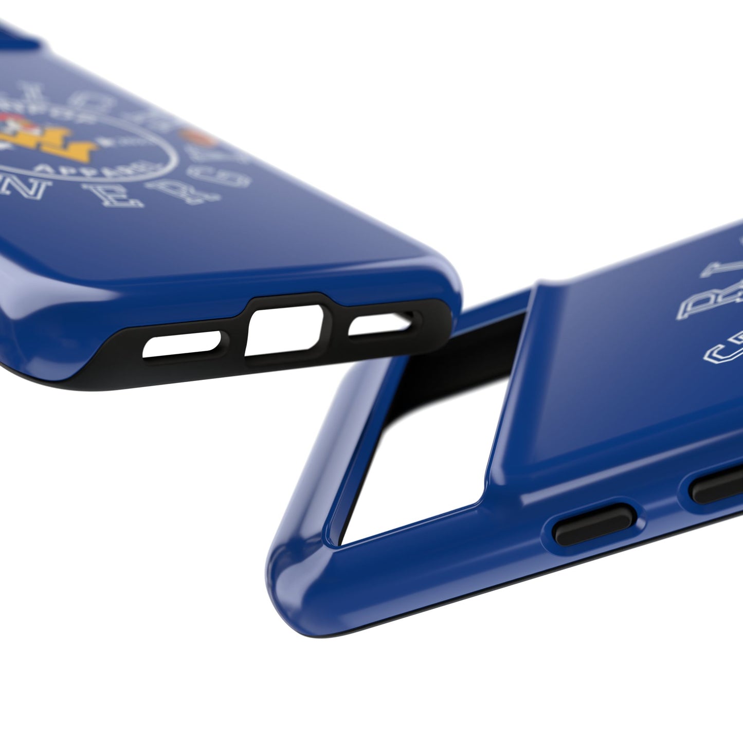 Don’t Be A Devries Funny Chicken Phone Case – Durable Dual-Layer Protection for iPhone, Samsung, Pixel – Matte or Glossy Finish Blue