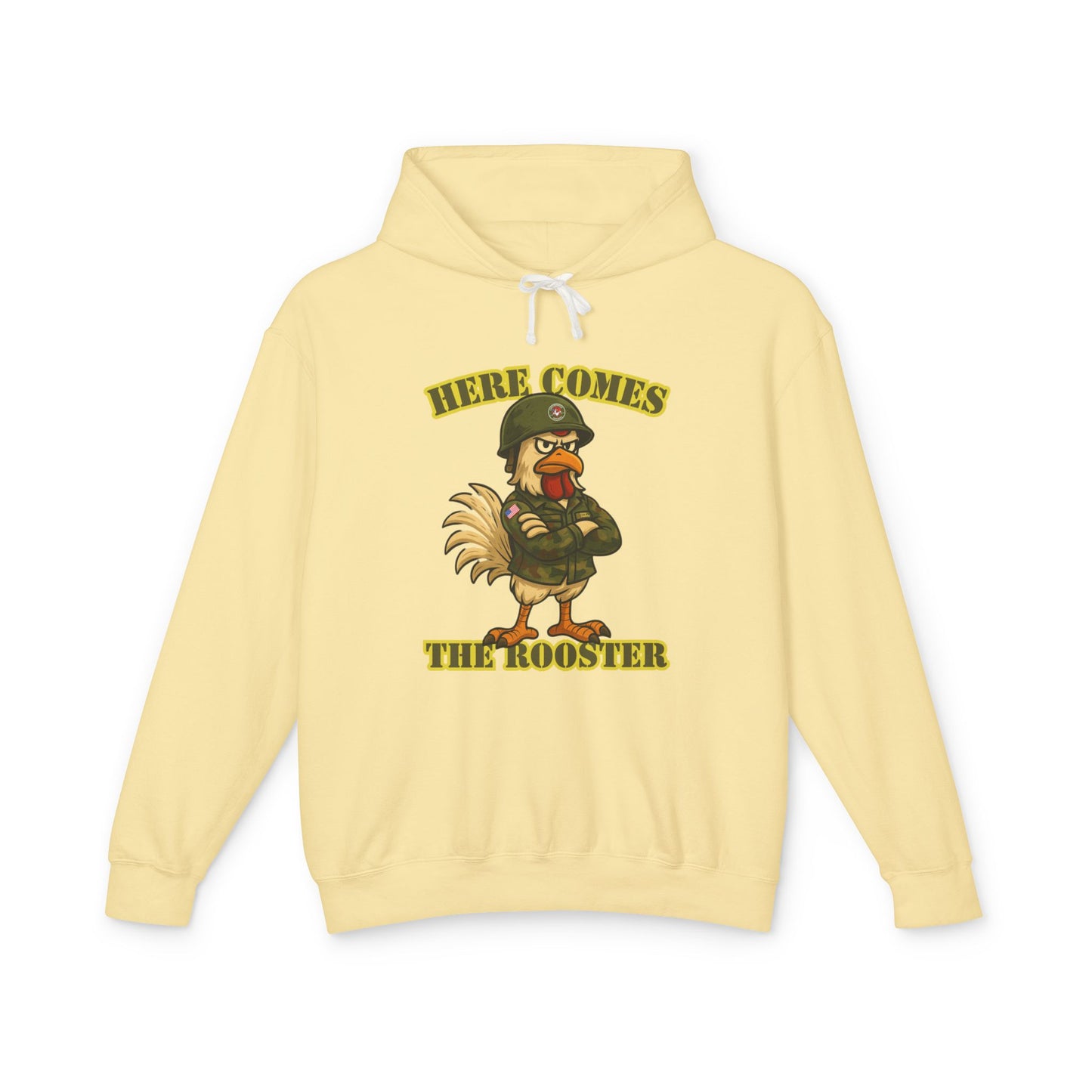 Here Comes The Rooster Hoodie – Bold Graphic Pullover with Relaxed Fit | Unisex Streetwear