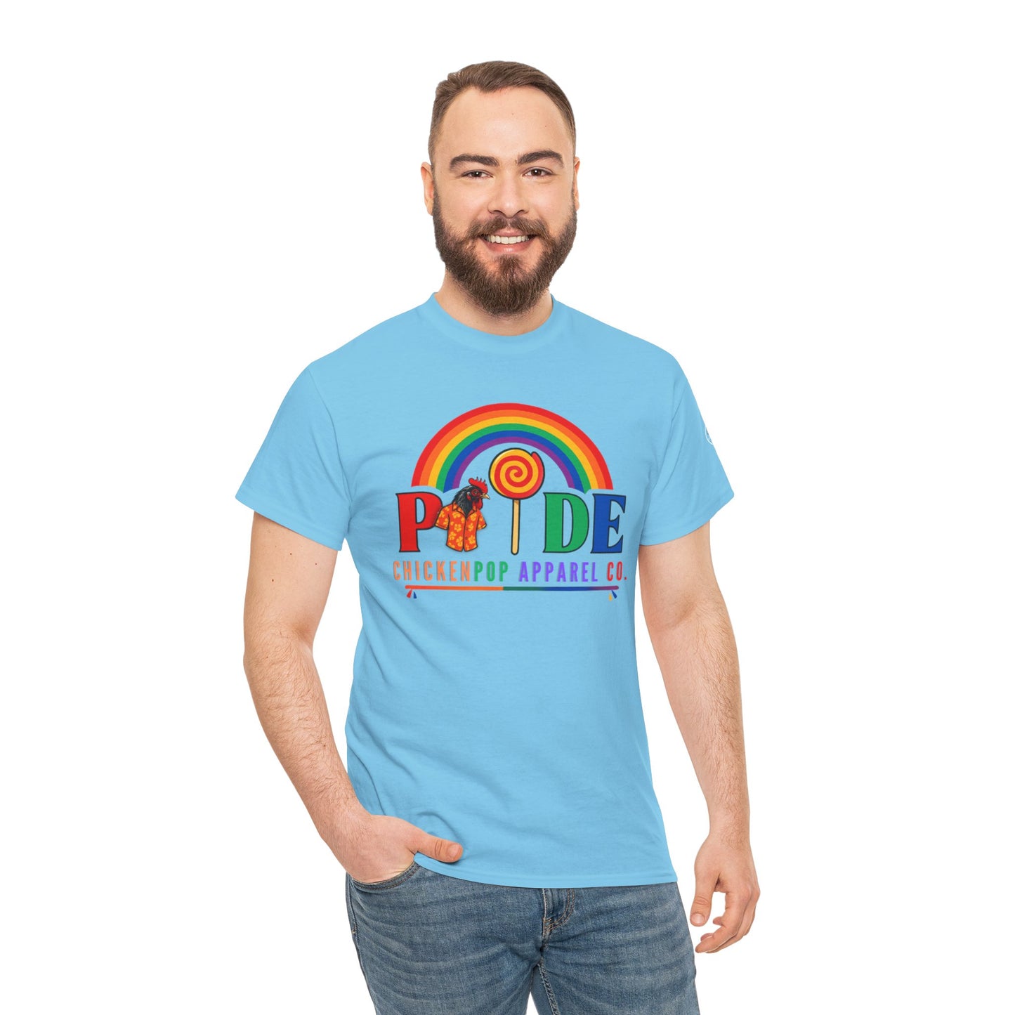 Big Chick Energy Pride Edition Tee - Coop Daddy Swings Both Ways (Unisex)