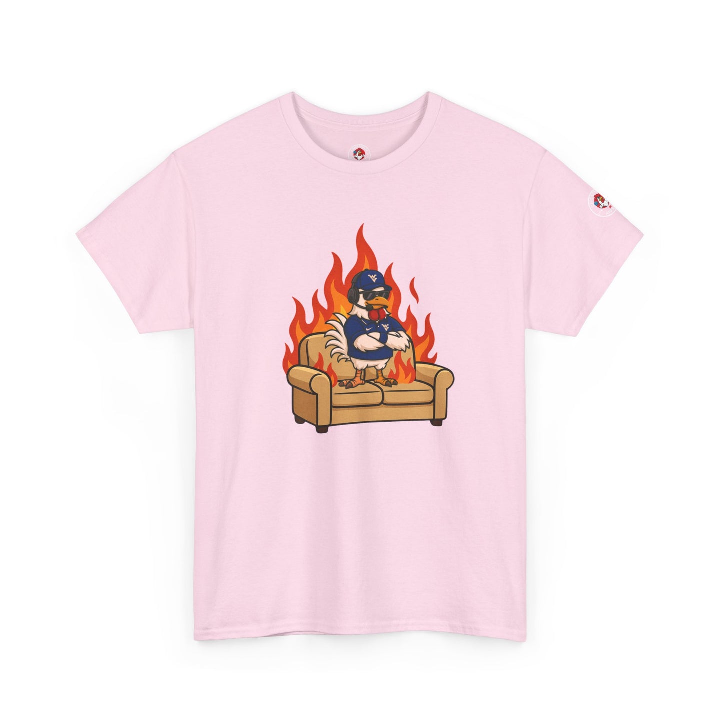 Big Rich Energy WV BURNIN' DOWN THE COUCH Graphic Tee 🔥Free Shipping🔥