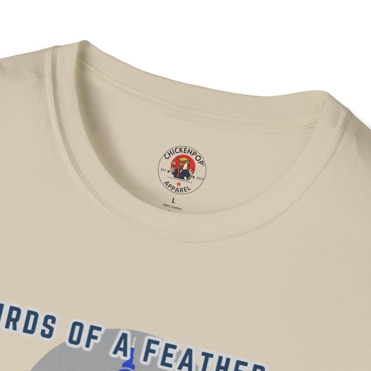 Birds of a Feather Storm Together T-Shirt – Funny Political Satire Tee for Free Thinkers & Rebel Minds