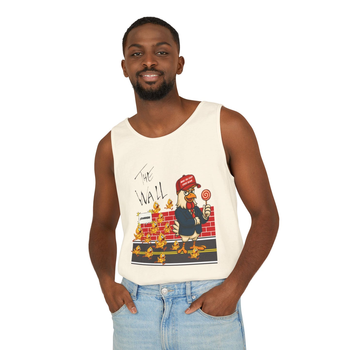 Another Chick Thru The Wall| Political Satire Sleeveless Tee