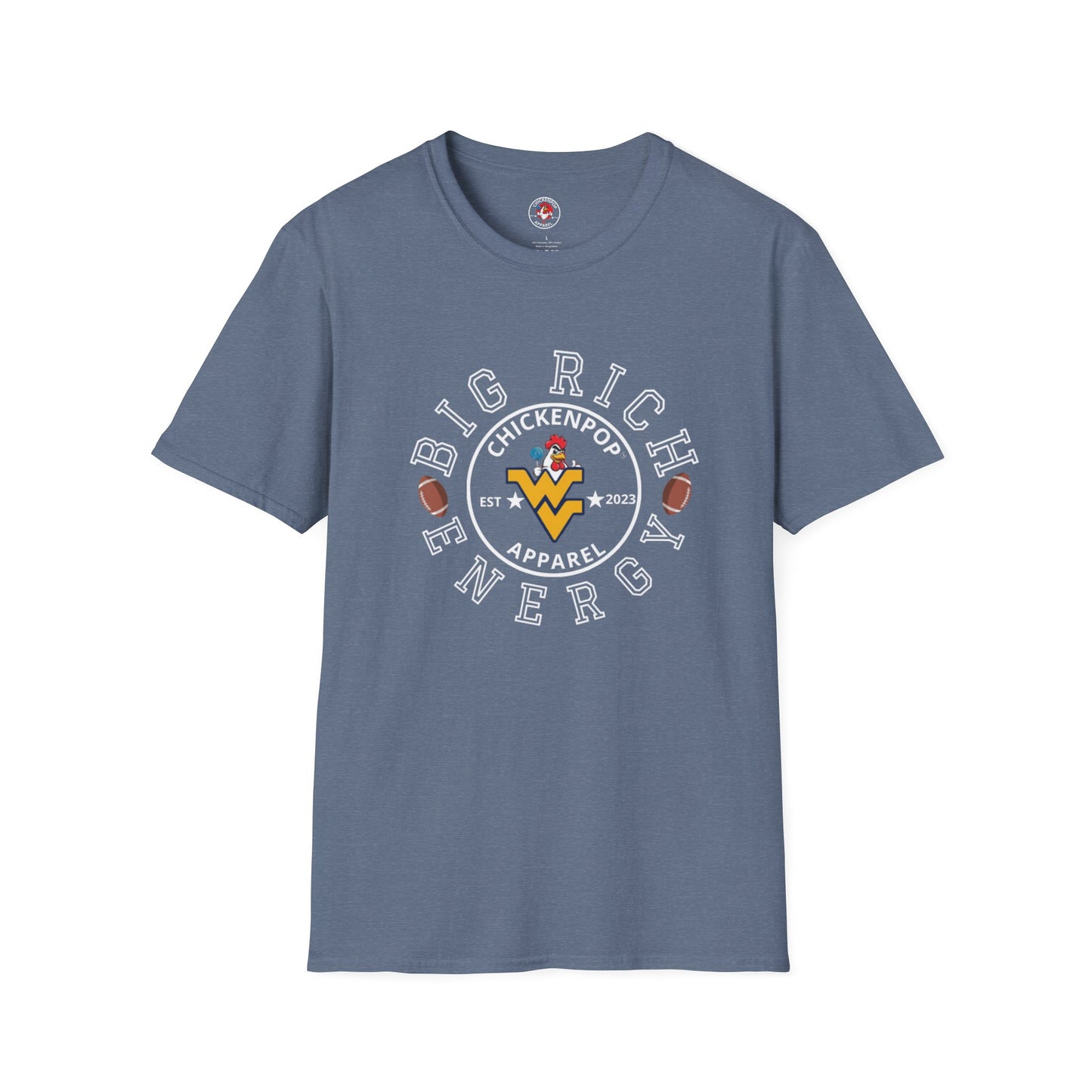 Big Rich Energy WV Logo Tee Unisex