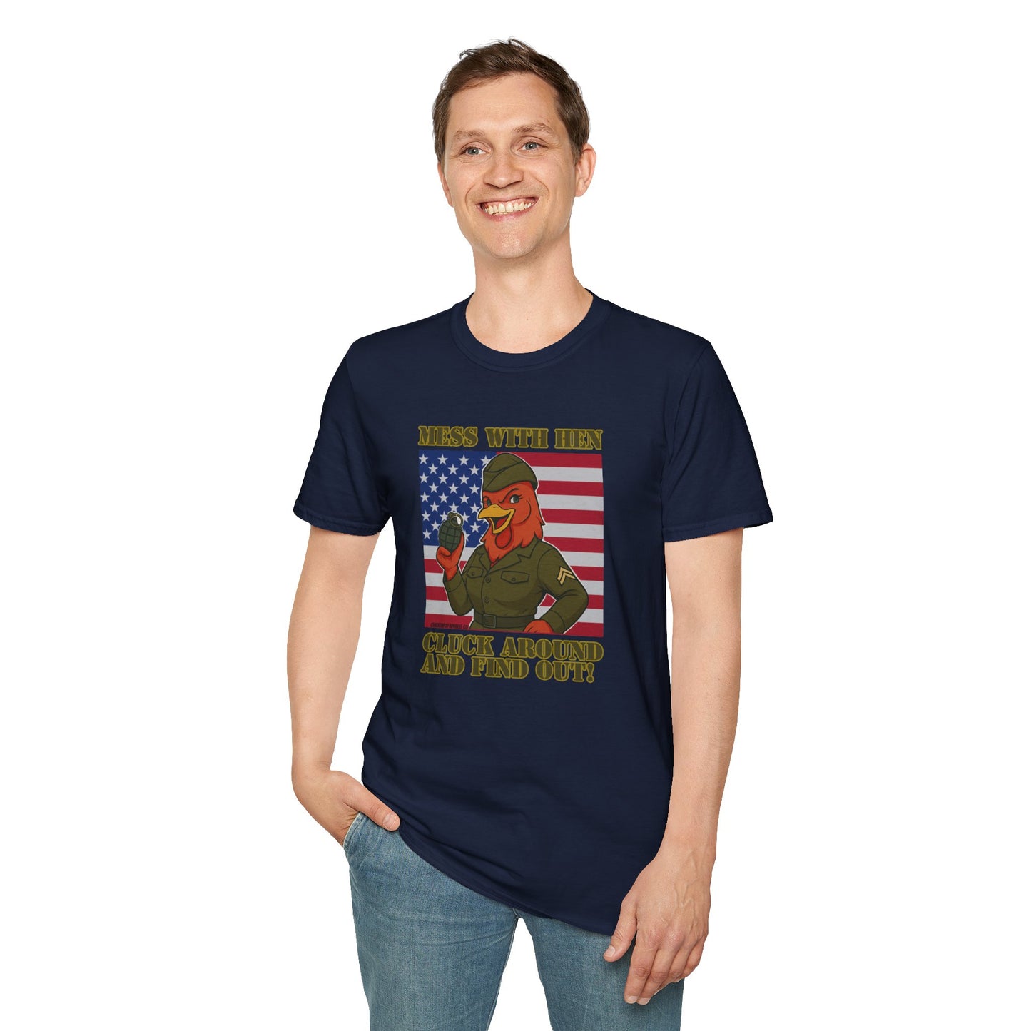 Mess With Hen T-Shirt – Fierce Funny Chicken Tee for Bold Women with Attitude | ChickenPop Apparel