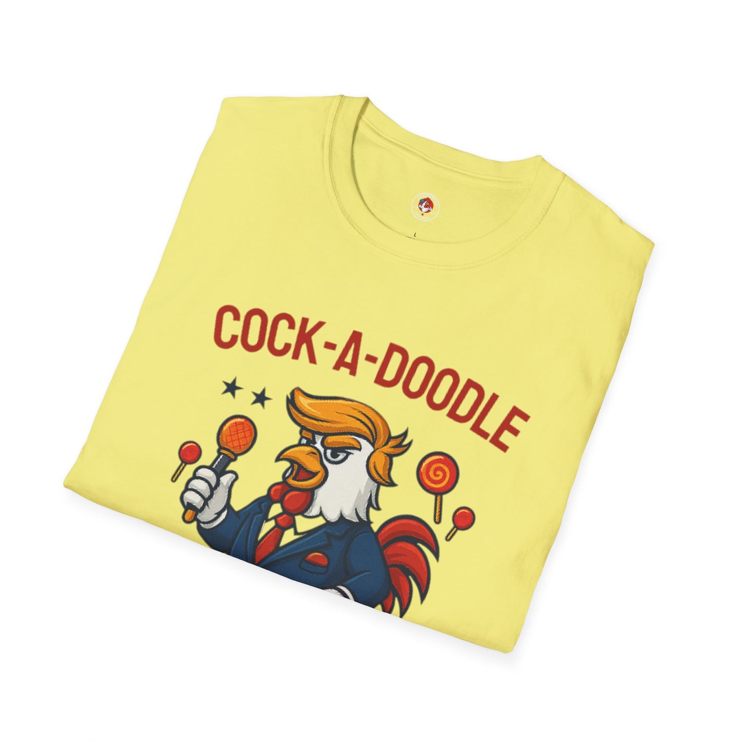Cock-a-Doodle-Don T-Shirt – Lollipop Drop Edition