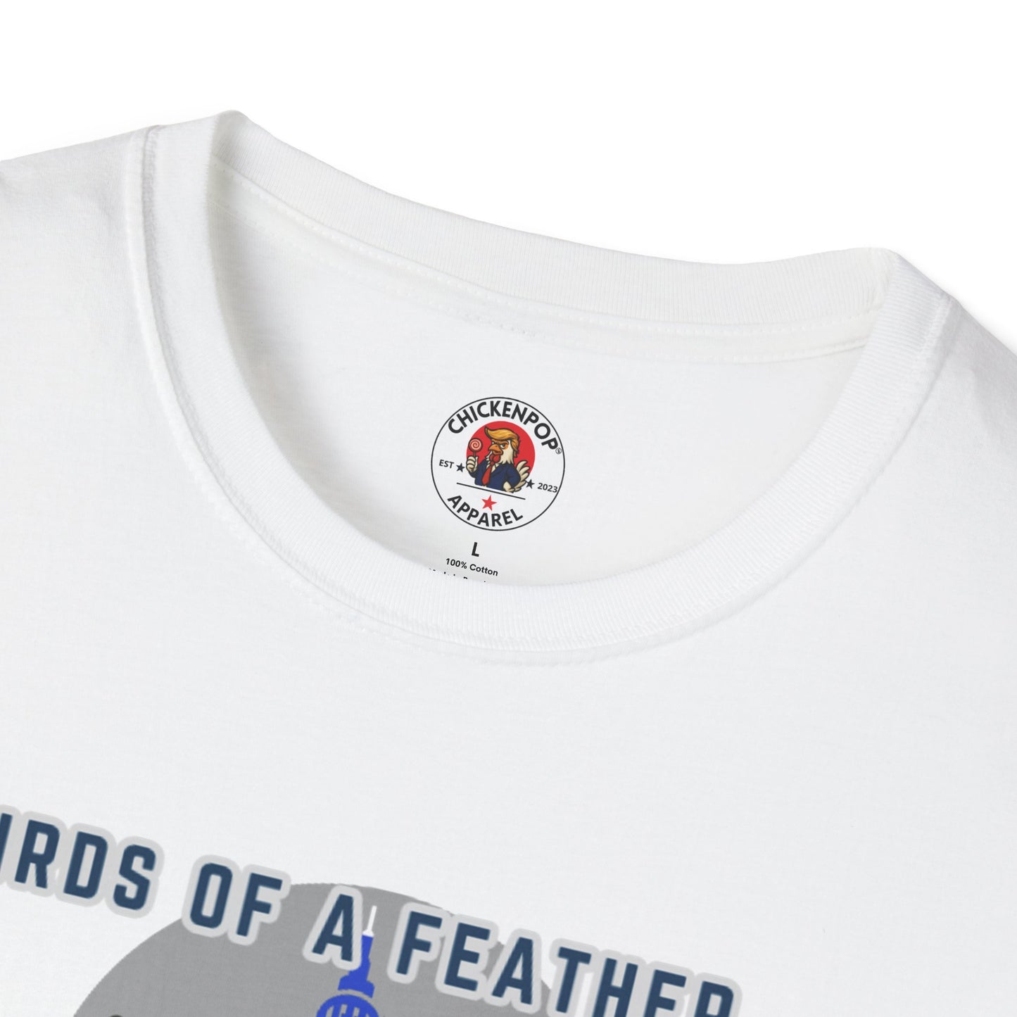 Birds of a Feather Storm Together T-Shirt – Funny Political Satire Tee for Free Thinkers & Rebel Minds