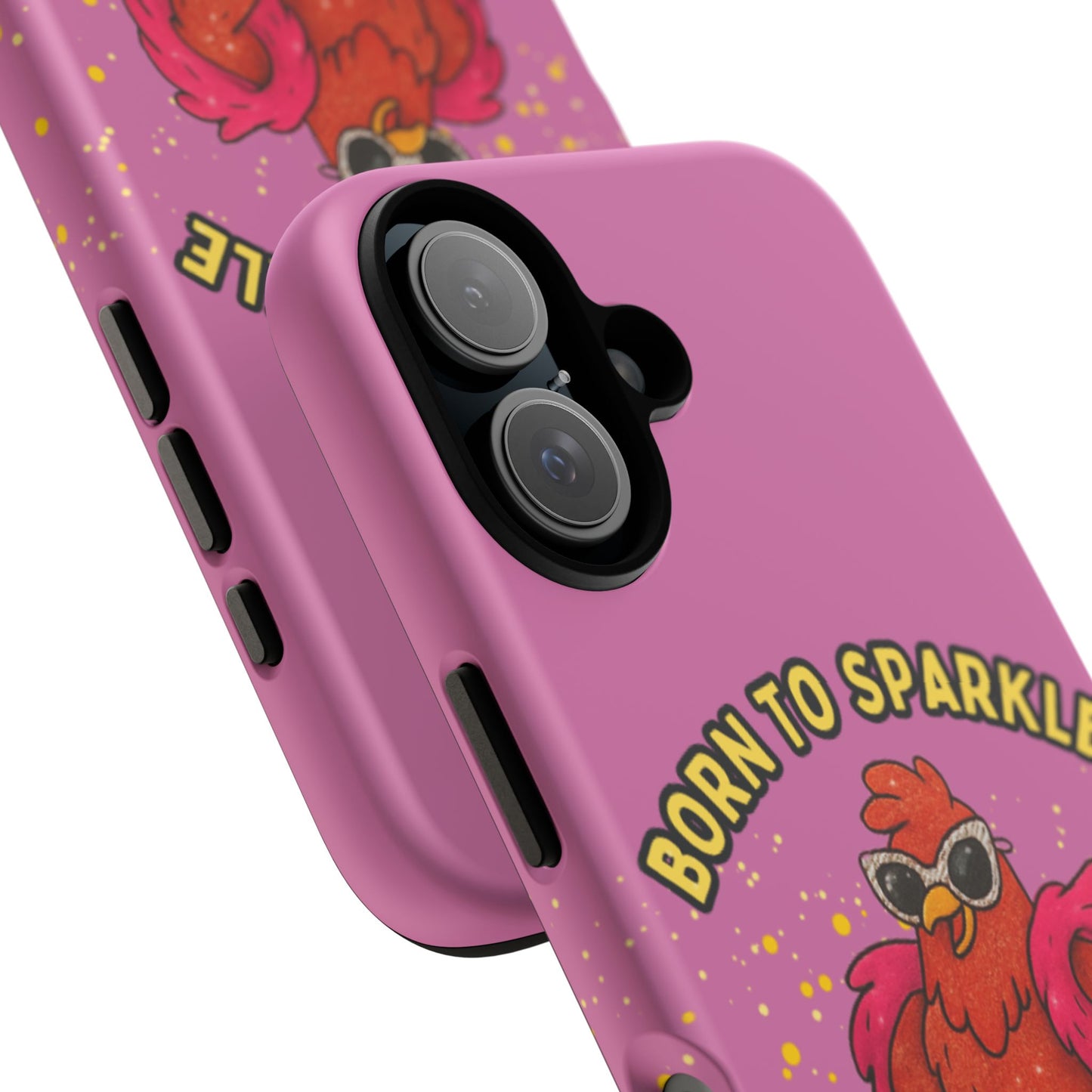 Phone Case - Born to Sparkle Hatched to Slay Logo Design