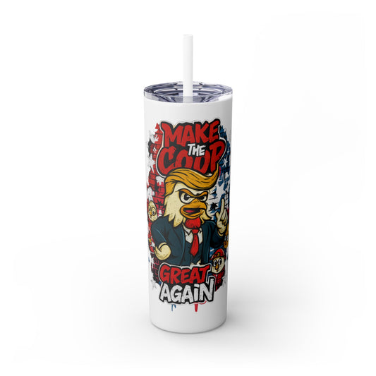 Make the Coop Great Again Cock-a-Doodle Don 20 oz. Tumbler with straw Gifts, Summer Vibes, Party Essentials