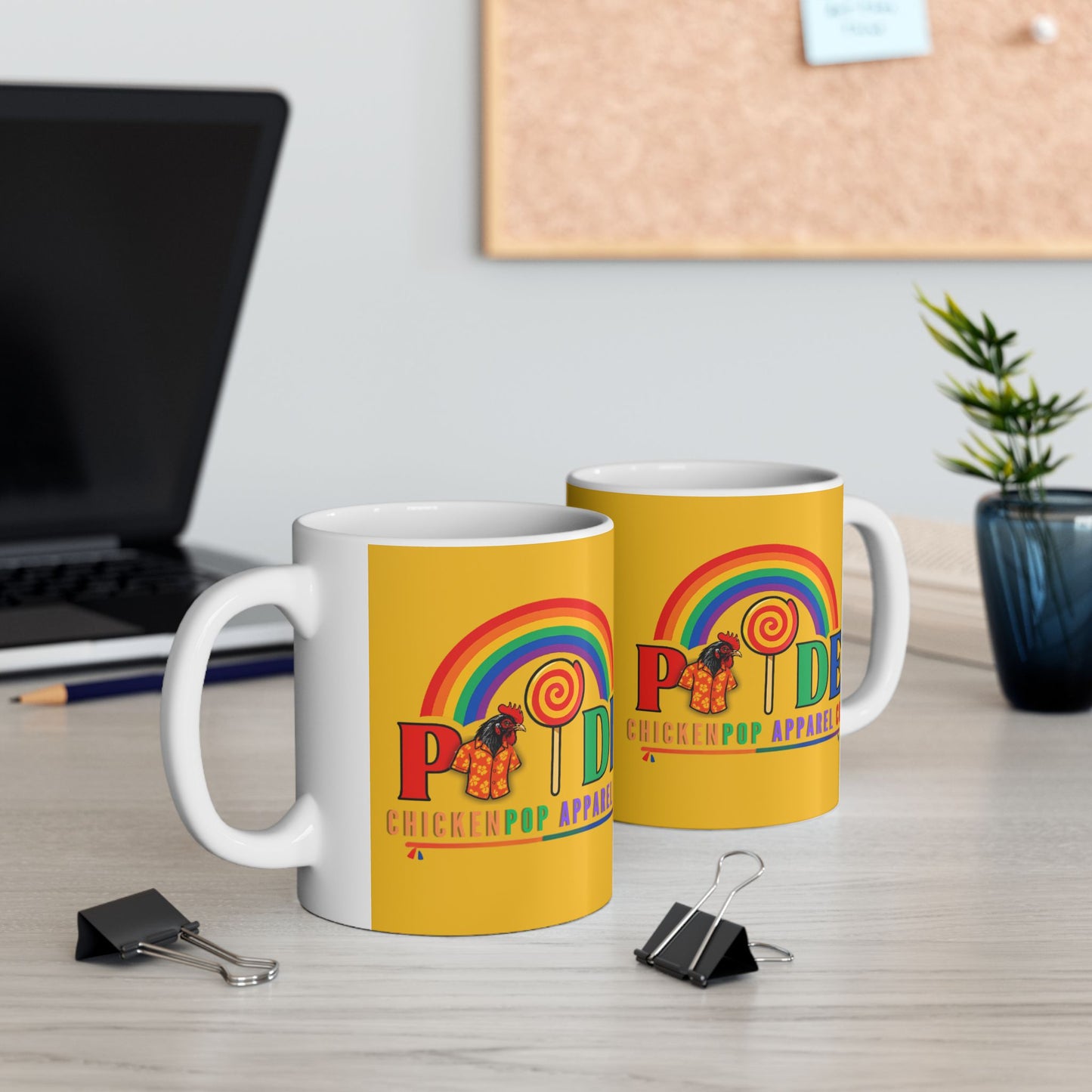 ☕ BCE Pride Mug – Sip Proud, Cluck Loud