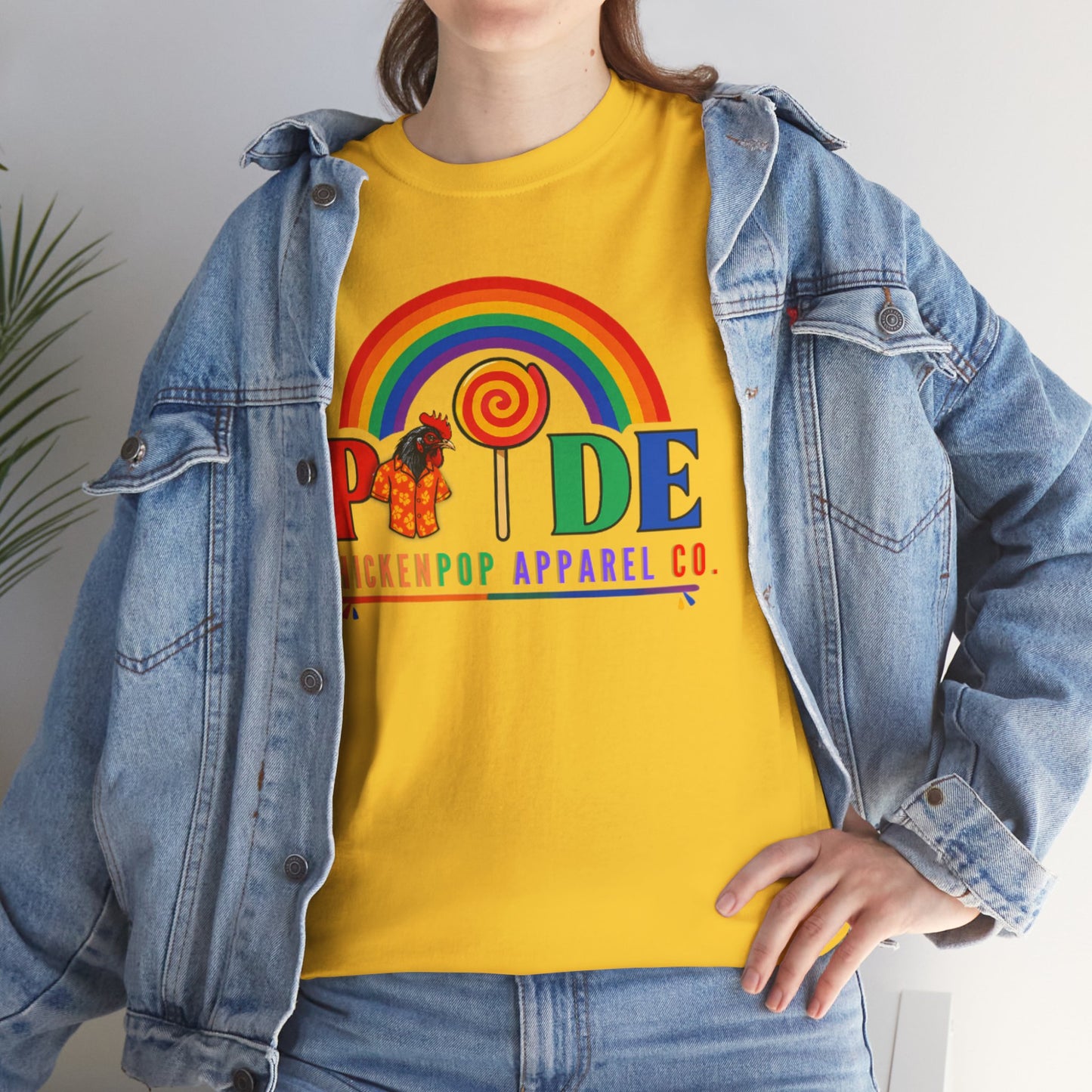 Big Chick Energy Pride Edition Tee - Coop Daddy Swings Both Ways (Unisex)