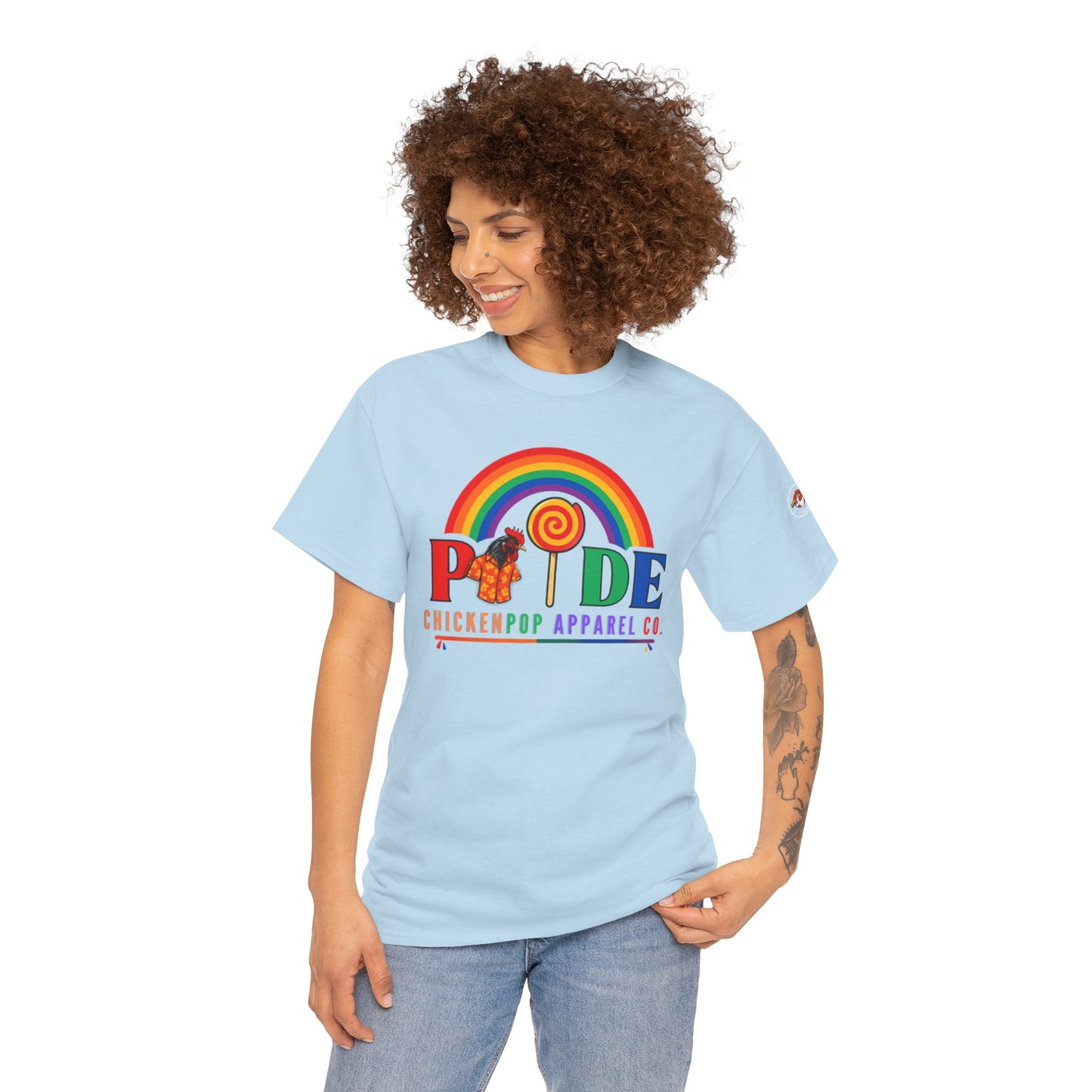 Big Chick Energy Pride Edition Tee - Coop Daddy Swings Both Ways (Unisex)