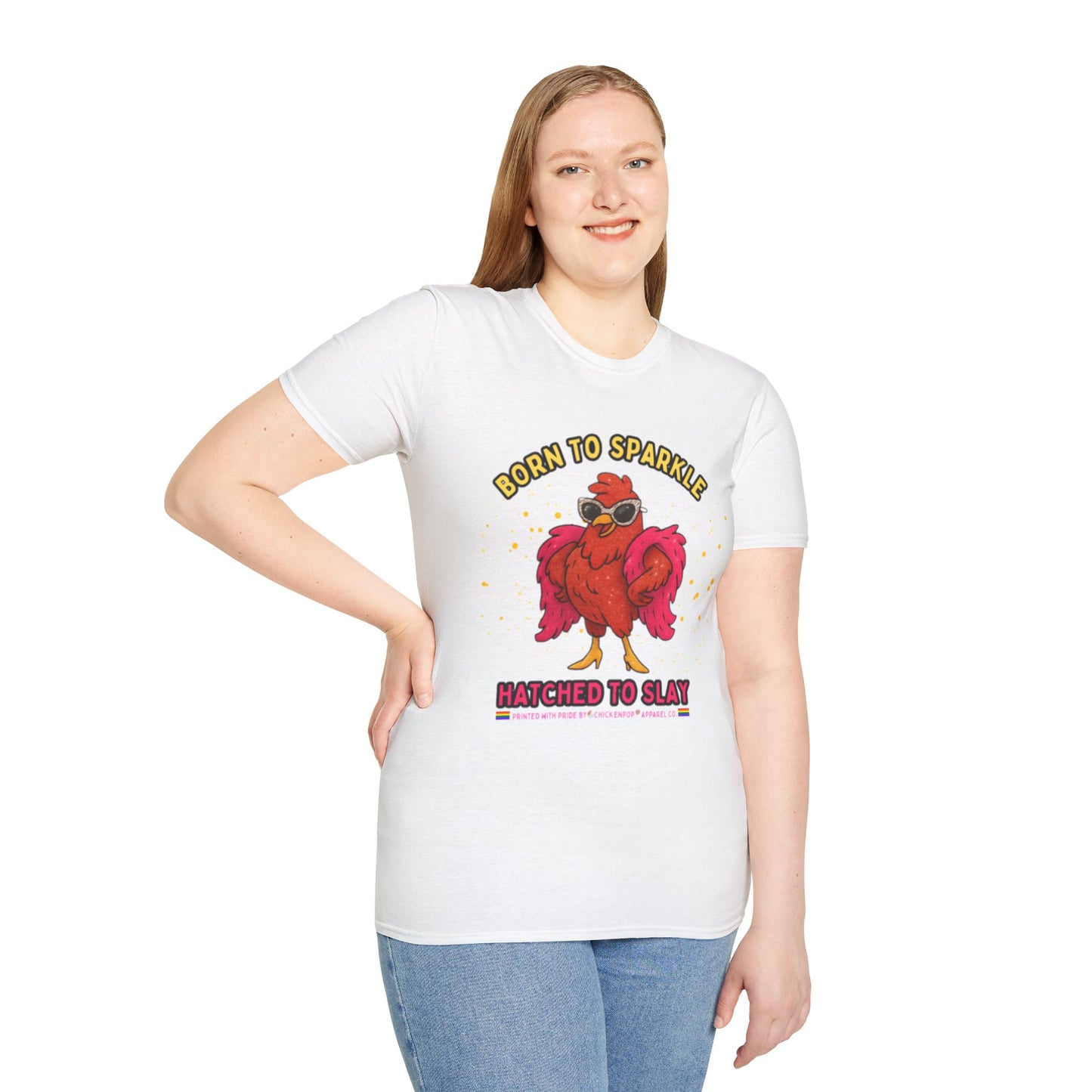 Born to Sparkle π Unisex Tee β Shine Loud, Laugh Hard, Sparkle Always