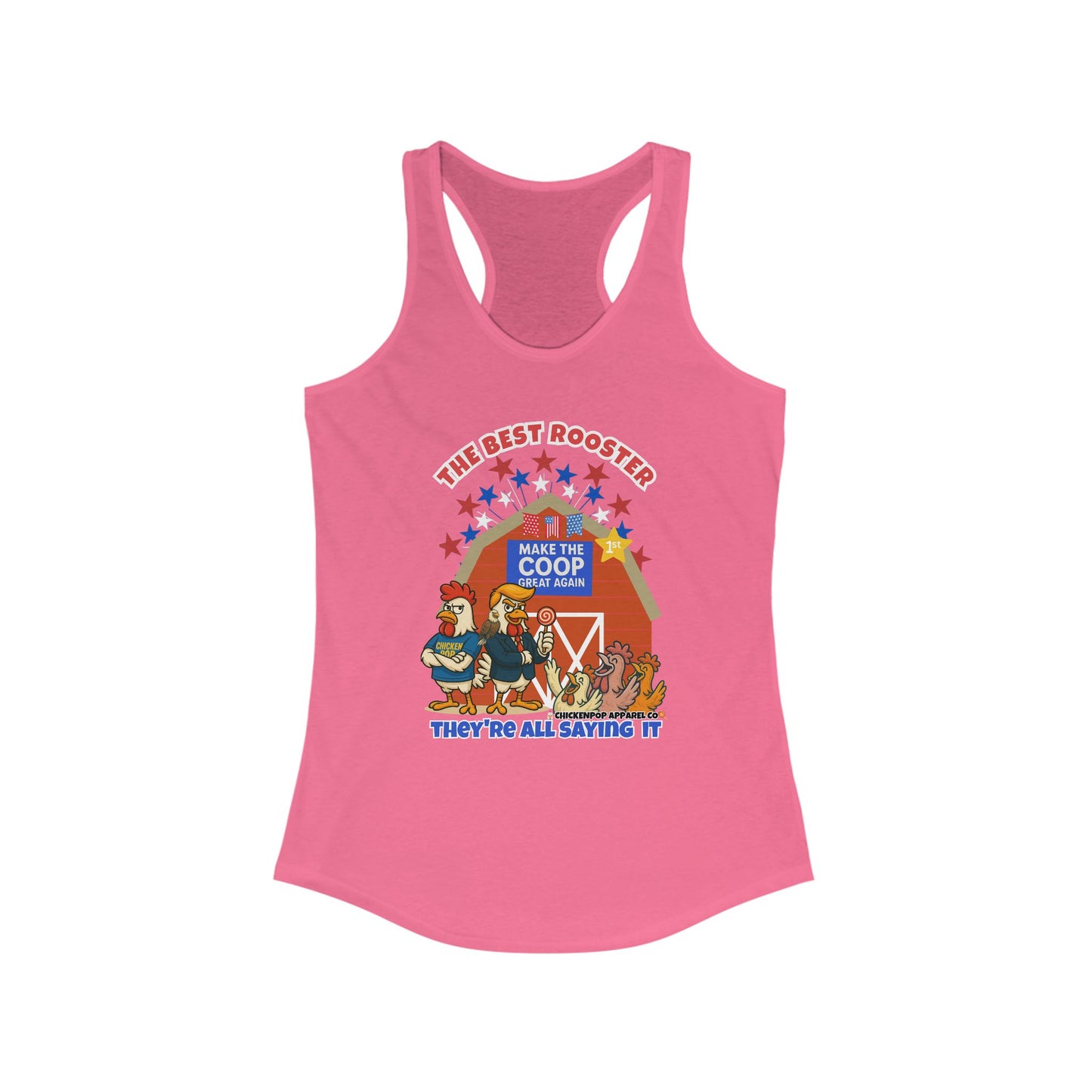 The Best Rooster Racerback Tank They're ALL Saying It