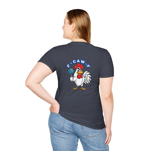 F-CAW-F Coop Daddy Graphic Tee | Bold ChickenPop Apparel Shirt - Chickenpop Apparel Company