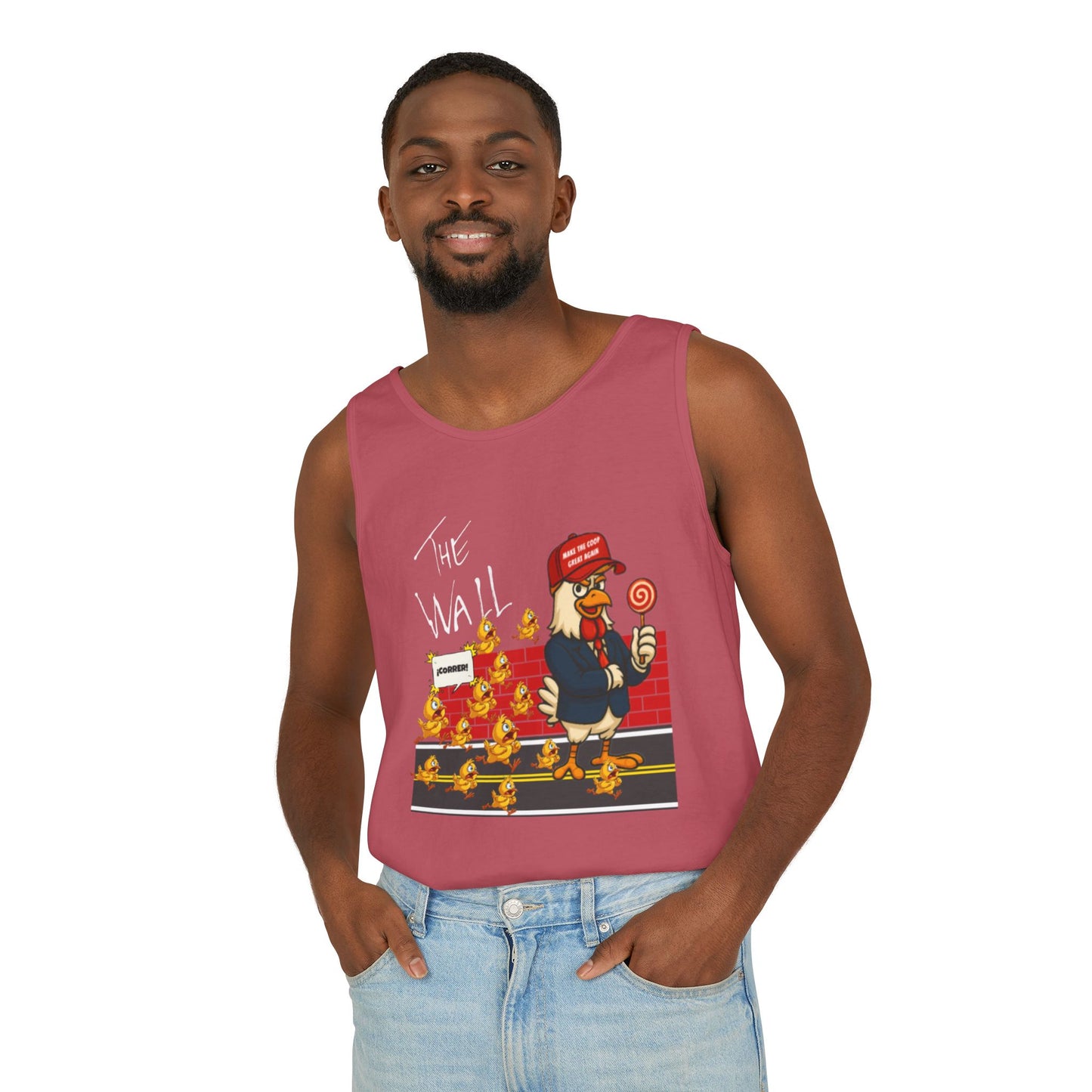Another Chick Thru The Wall| Political Satire Sleeveless Tee