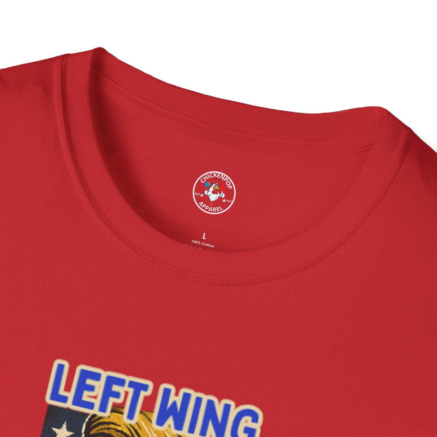 Cock-a-Doodle-Don "Left Wing. Right Wing. Same Coop." Political Satire Tee – Unisex Graphic T-Shirt