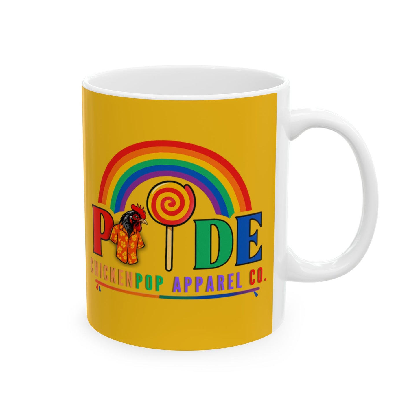 ☕ BCE Pride Mug – Sip Proud, Cluck Loud