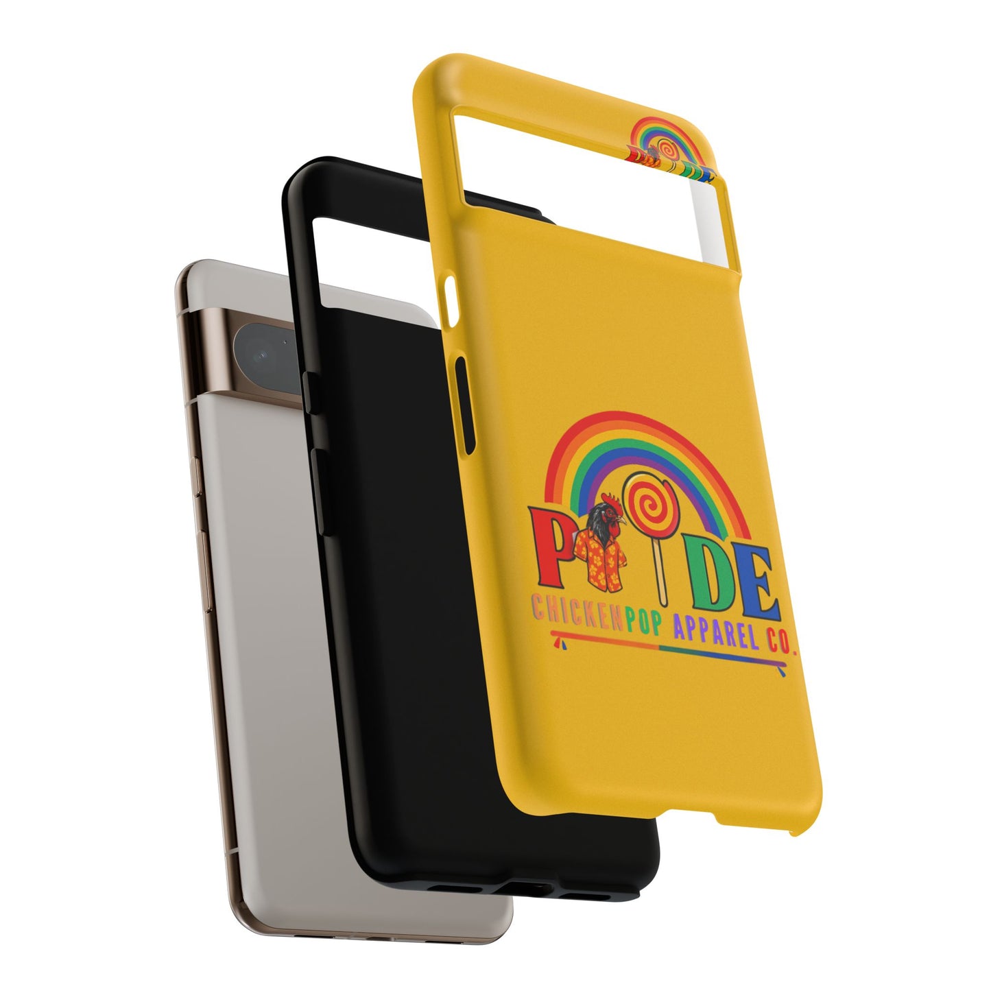 Phone Case - LGBTQ Pride Chicken and Lollipop Logo