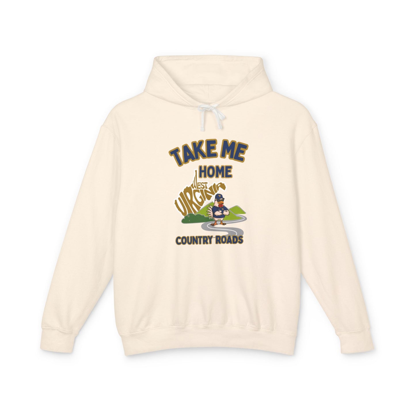 🎶Take Me Home Country Roads 🎵 Hoodie – Bold Graphic Pullover with Relaxed Fit | Unisex Streetwear