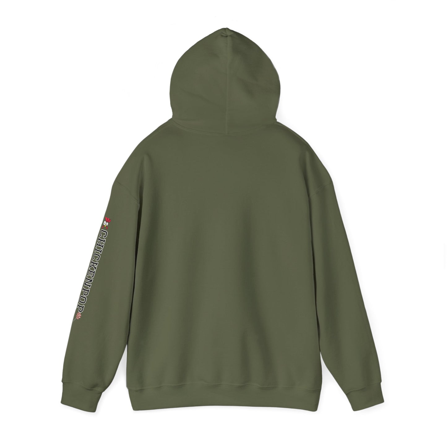Dirty Mind Emoji Hoodie UNISEX - ChickenPop Arm Logo Edition