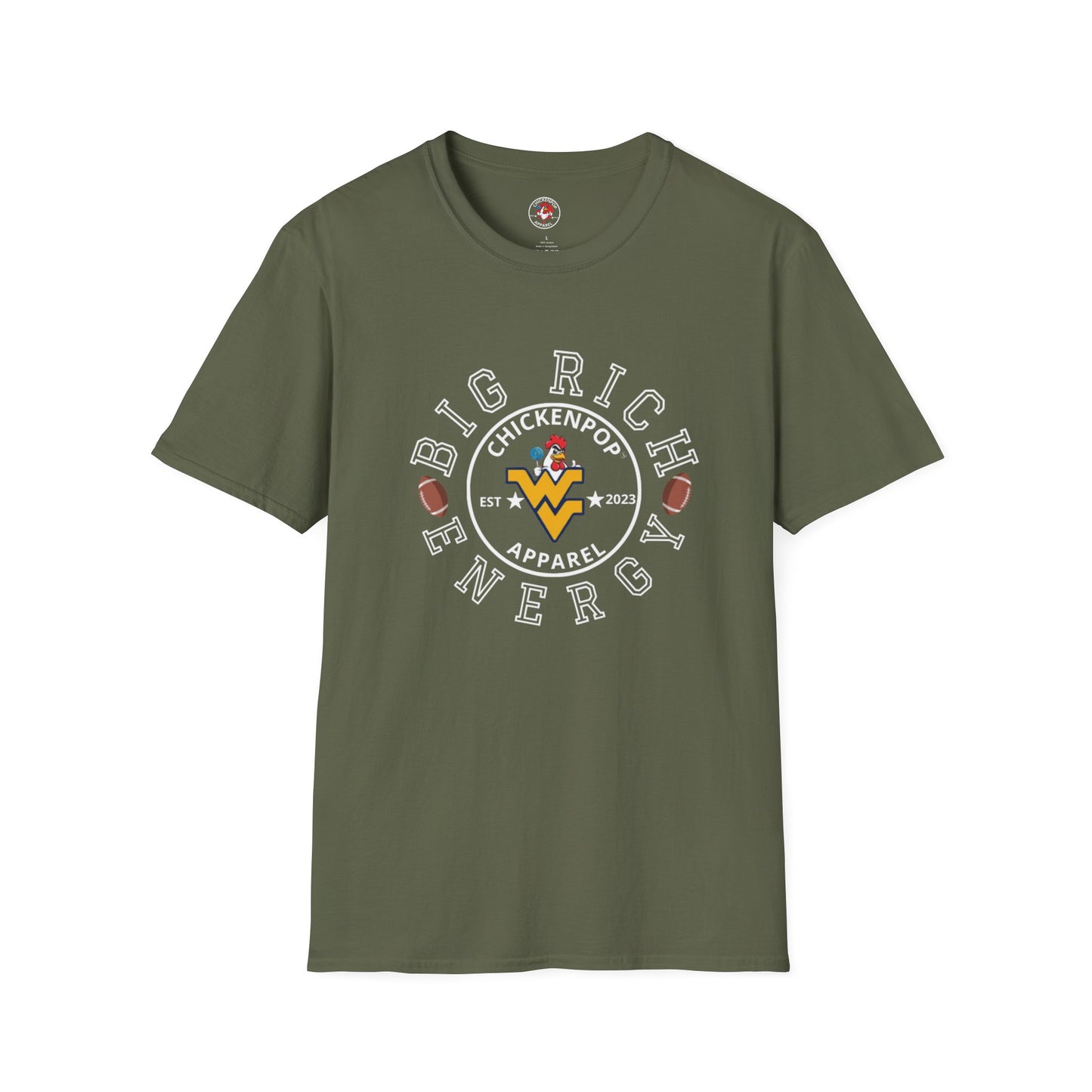 Big Rich Energy WV Logo Tee Unisex